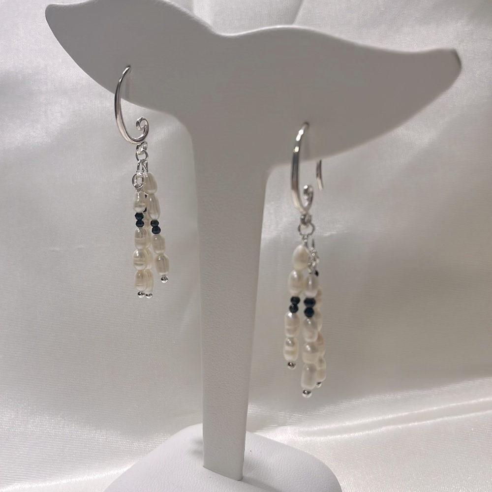 pearl earrings